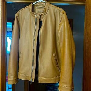 Racer jacket from Thursday Boot. Medium Athletic Natural Racer jacket